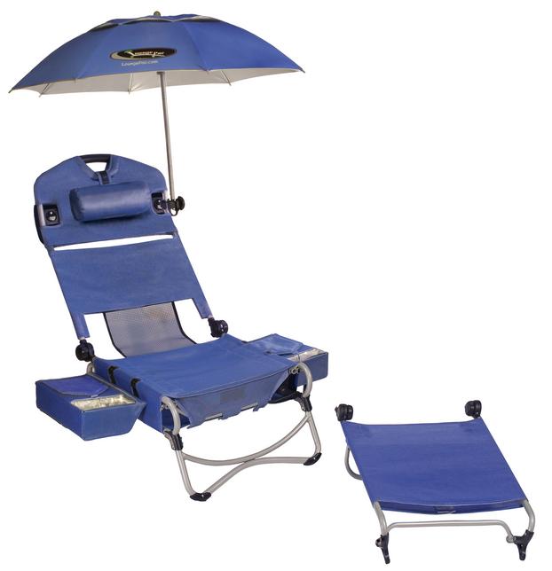 beach chairs with footrest